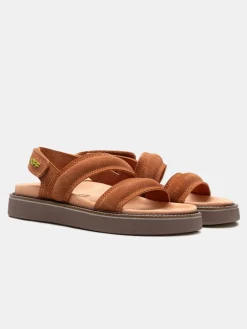 HOFF Sandal Leather Road Terracotta New
