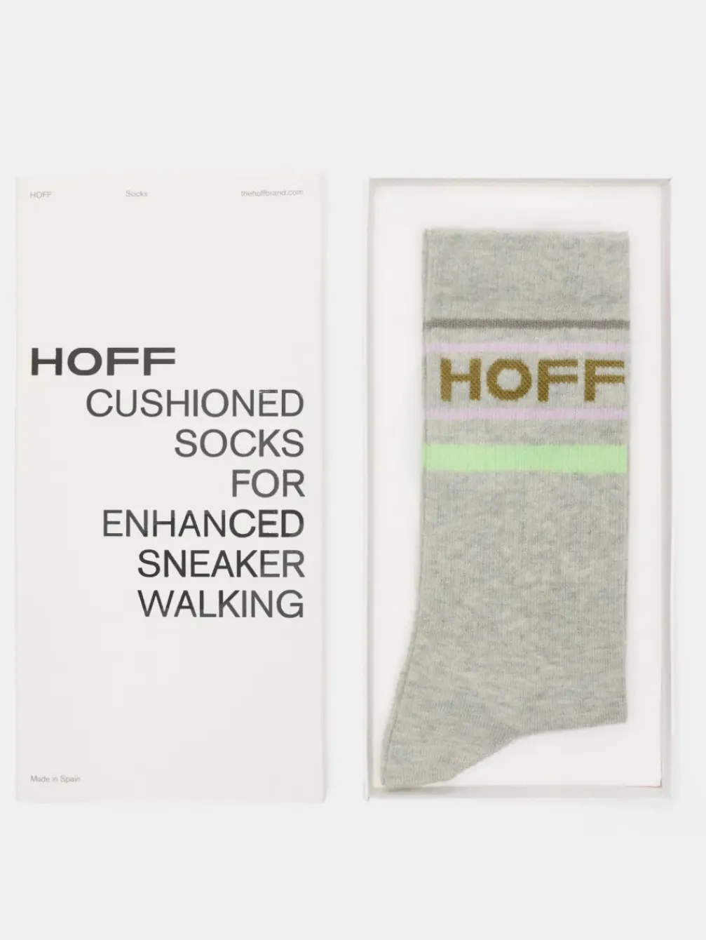 HOFF Soft Grey Socks New